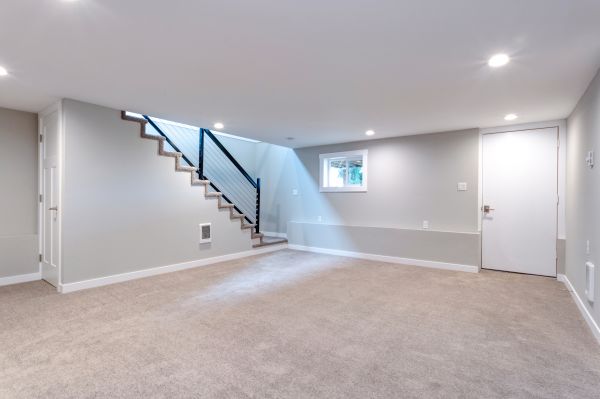 Basement Carpet Replacement in Aurora
